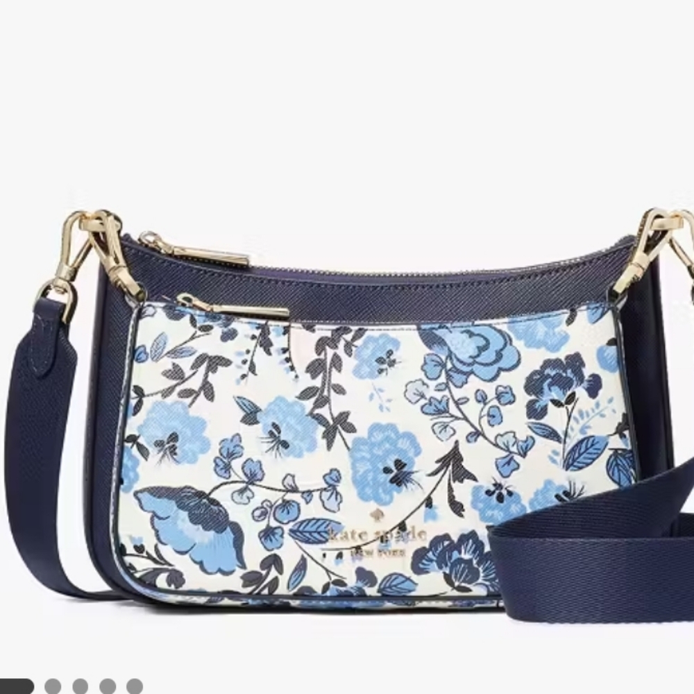Kate Spade Vase Floral Duet Crossbody